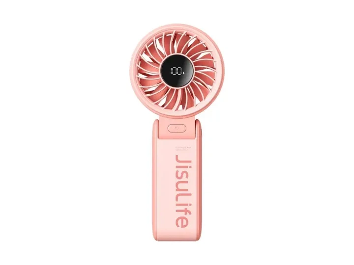 Вентилятор портативний Jisulife Handheld Fan 7 pink - Фото 1 Вентилятор портативний Jisulife Handheld Fan 7 pink - изображение 1