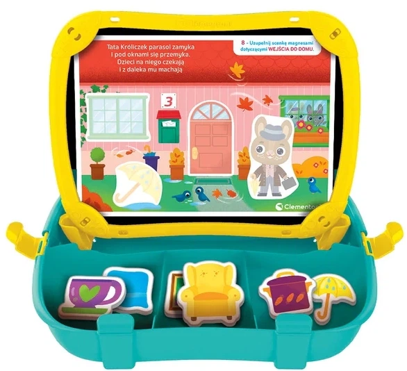 Zabawka edukacyjna Clementoni Edukacyjna walizeczka Mój Dom (50391) - obraz 5
