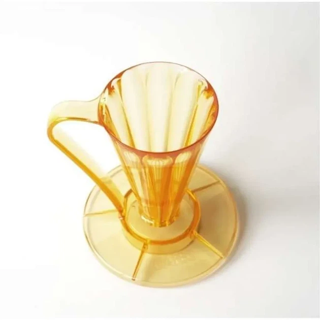 Пуровер Cafec Deep 27 Tritan Flower Dripper Taizo Gold Store - изображение 5