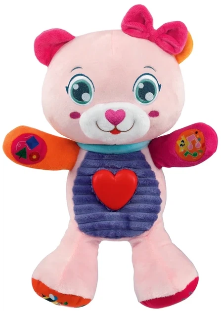 Інтерактивна м'яка іграшка Clementoni Baby Misia Lila 50387 (8005125503872) - Фото 4 Інтерактивна м'яка іграшка Clementoni Baby Misia Lila 50387 (8005125503872) - зображення 4
