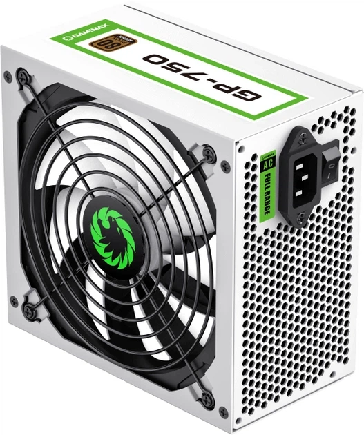 Блок живлення 750 Вт GameMax GP-750 White - Фото 4 Блок живлення 750 Вт GameMax GP-750 White - зображення 4