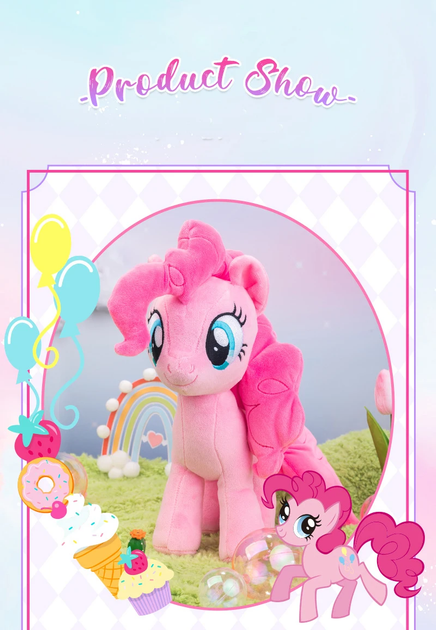 Плюшевая игрушка пони Пинки Пай Май Литл Пони My Little Pony 30 см - Фото 2 Плюшевая игрушка пони Пинки Пай Май Литл Пони My Little Pony 30 см - изображение 2
