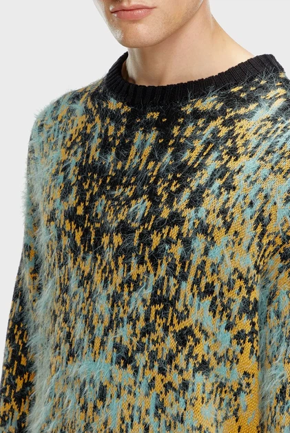 Свитер чоловічий K-RAIN MAGLIA Diesel L A14916 0QKAI - Фото 4 Свитер чоловічий K-RAIN MAGLIA Diesel L A14916 0QKAI - зображення 4