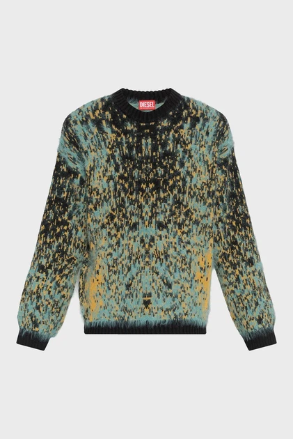 Свитер чоловічий K-RAIN MAGLIA Diesel L A14916 0QKAI - Фото 6 Свитер чоловічий K-RAIN MAGLIA Diesel L A14916 0QKAI - зображення 6