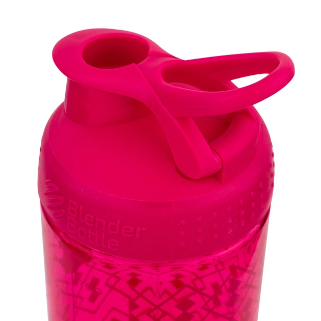 Шейкер BlenderBottle SportMixer Signature Sleek 28oz/820ml Pink Geo Lace - изображение 4
