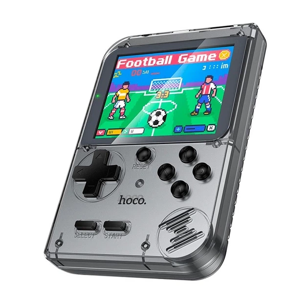 Портативна консоль HOCO Brilliant vertical screen handheld game console GA40 |400 Games| Grey - Фото 2 Портативна консоль HOCO Brilliant vertical screen handheld game console GA40 |400 Games| Grey - изображение 2