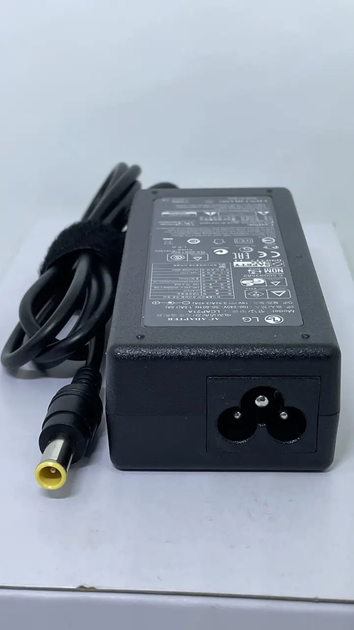 Блок живлення Адаптер для монітора LG 19 V 3.42 A 65 W 6.5*4.4 мм - Фото 3 Блок живлення Адаптер для монітора LG 19 V 3.42 A 65 W 6.5*4.4 мм - зображення 3
