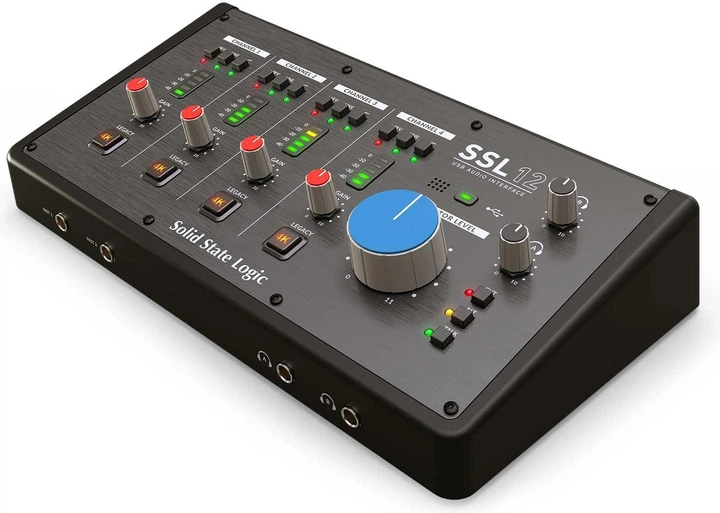 Аудіоінтерфейс Solid State Logic SSL 12 (878076001678) - Фото 3 Аудіоінтерфейс Solid State Logic SSL 12 (878076001678) - зображення 3