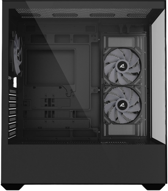 Obudowa Sharkoon SK6 ARGB Black (4044951045068) - obraz 7