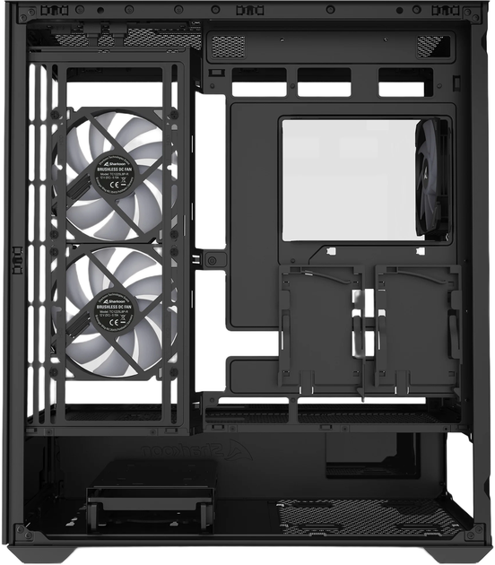 Obudowa Sharkoon SK6 ARGB Black (4044951045068) - obraz 10