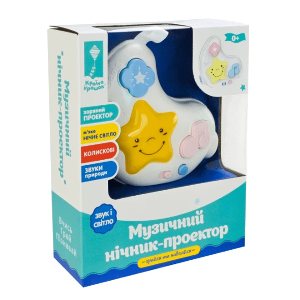 Нічник "Країна іграшок" музичний, з пультом PL-724-07 - Фото 9 Нічник "Країна іграшок" музичний, з пультом PL-724-07 - зображення 9