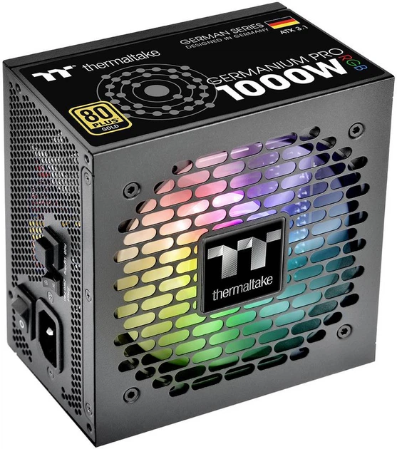 Блок живлення Thermaltake Germanium Pro RGB 1000W Gold (TPD-1000AH2FXG-3) - зображення 2
