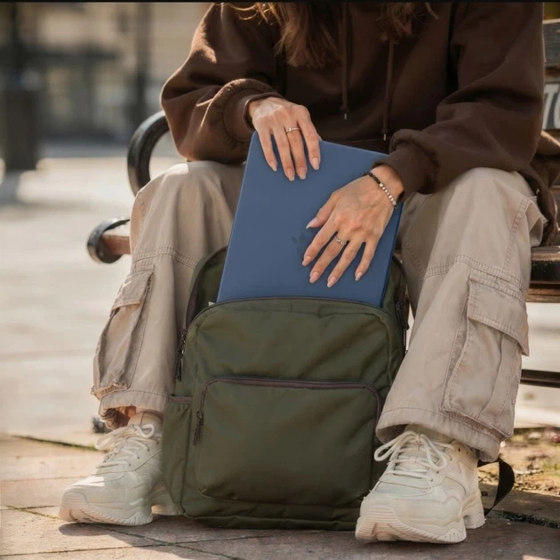 Чехол Tech-Protect Softshell для MacBook Neo 13 2026 Matte Indigo (5906302323166) - изображение 6
