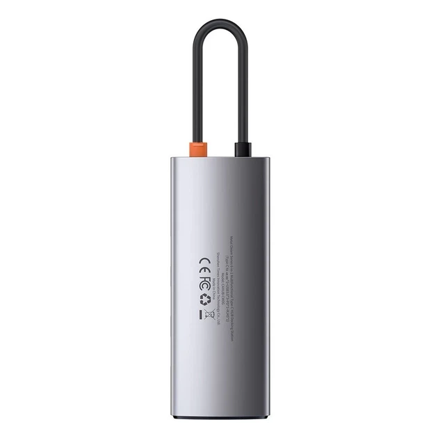 USB-хаб Baseus Metal Gleam Multifunctional 6-in-1 (CAHUB-CW0G) - изображение 2