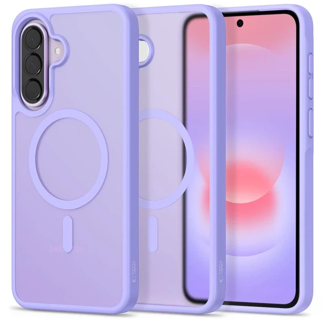 Чехол Tech-Protect MagMat для Samsung Galaxy A36 / A56 / A37 5G Matte Lilac with MagSafe (5906302322947) - Фото 1 Чехол Tech-Protect MagMat для Samsung Galaxy A36 / A56 / A37 5G Matte Lilac with MagSafe (5906302322947) - изображение 1