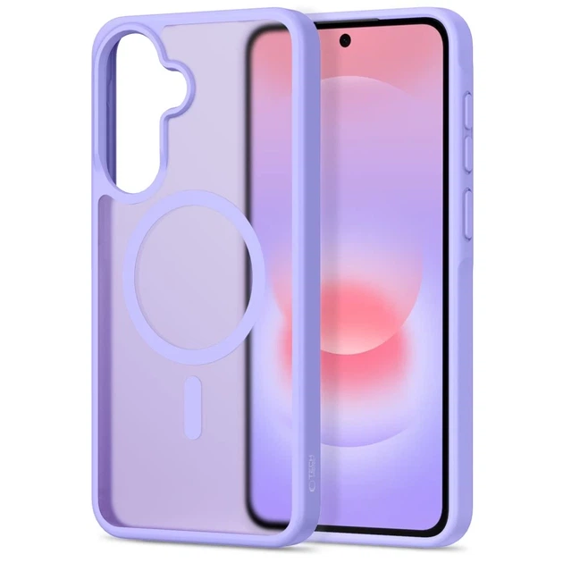 Чехол Tech-Protect MagMat для Samsung Galaxy A36 / A56 / A37 5G Matte Lilac with MagSafe (5906302322947) - Фото 2 Чехол Tech-Protect MagMat для Samsung Galaxy A36 / A56 / A37 5G Matte Lilac with MagSafe (5906302322947) - изображение 2