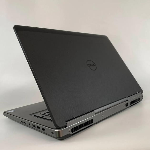 Мобільна робоча станція Б-клас Dell Precision 7720 / 17.3" (1600x900) TN / Intel Core i7-7820HQ (4 (8) ядра по 2.9 - 3.9 GHz) / 16 GB DDR4 / 960 GB SSD / nVidia Quadro P4000, 8 GB GDDR5, 256-bit / HDMI б/в + Подарунок Бездротова миша / USB - зображення 6