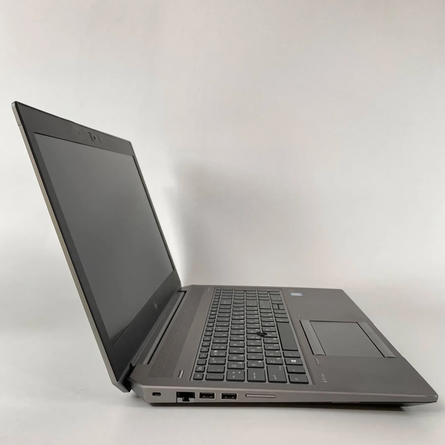 Мобильная рабочая станция Б-класс HP ZBook 15 G5 / 15.6" (1920x1080) IPS / Intel Core i7-8850H (6 (12) ядра по 2.6 - 4.3 GHz) / 16 GB DDR4 / 128 GB SSD + 500 GB HDD / nVidia Quadro P1000, 4 GB GDDR5, 256-bit / TouchID / WebCam / HDMI б/в + Подарунок Миша - зображення 4