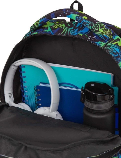Plecak CoolPack Base Plus Skate Night 27 l 44 x 29 x 16 cm (5903686388088) - obraz 6