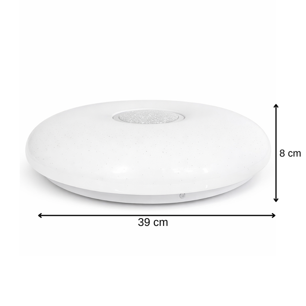 Стельовий світильник Berger 1801-CL-30 White LED 30 Вт 3000-6500K 2550Лм - изображение 6