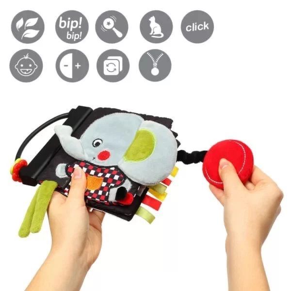 Сенсорна книжечка BabyOno Dream Team C-MORE Collection (779) (5901435412114) - зображення 3