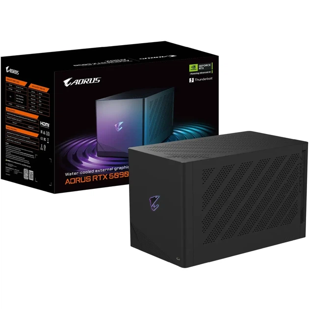 Відеокарта GIGABYTE Nvidia GeForce RTX 5090 AORUS AI BOX 32G (GV-N5090IXEB-32GD) - изображение 11