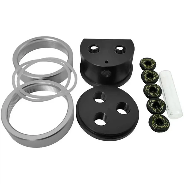 Резервуар Singularity Computers Protium reservoir 250mm - acetal, black / silver (SC-PROTIUM-L-SA) - Фото 4 Резервуар Singularity Computers Protium reservoir 250mm - acetal, black / silver (SC-PROTIUM-L-SA) - изображение 4