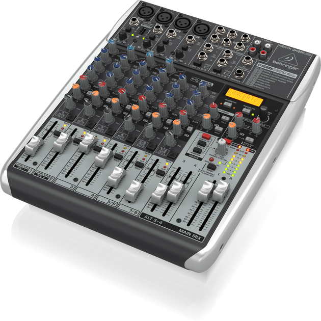 Мікшерний пульт Behringer Xenyx QX1204USB (4033653013079) - Фото 3 Мікшерний пульт Behringer Xenyx QX1204USB (4033653013079) - зображення 3