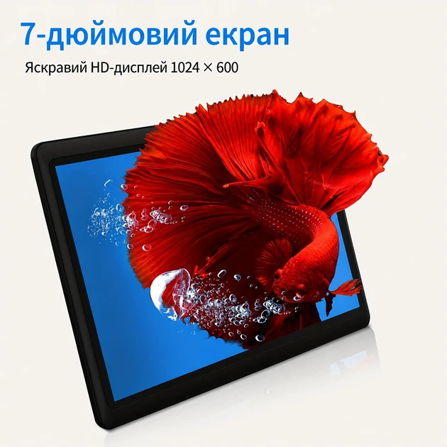 Планшет 7" PRITOM K7 (2+2)/32Gb 4 ядра Android 13 Black - изображение 3