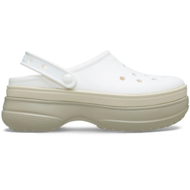 Сабо Crocs Classic Stacked Clog 39-40 р 25-25.5 см Білі 211355-M7/W9 White - Фото 1 Сабо Crocs Classic Stacked Clog 39-40 р 25-25.5 см Білі 211355-M7/W9 White - зображення 1