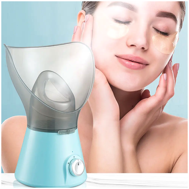 Распариватель для кожи 2 режима подачи пара 130Вт Facial Steamer BY1088 синий - изображение 4