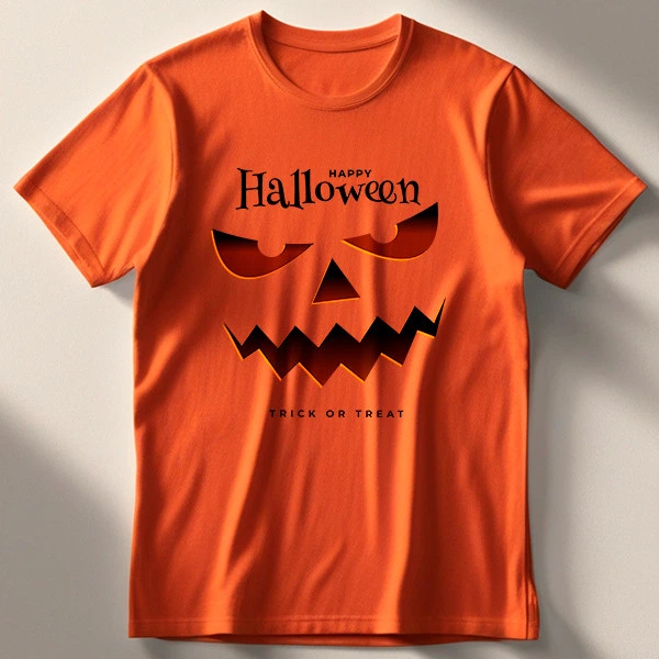 Футболка LOYS Happy Halloween Trick of treat LO07548 goodreclama Оранжевый (Orange) XS - Фото 1 Футболка LOYS Happy Halloween Trick of treat LO07548 goodreclama Оранжевый (Orange) XS - изображение 1