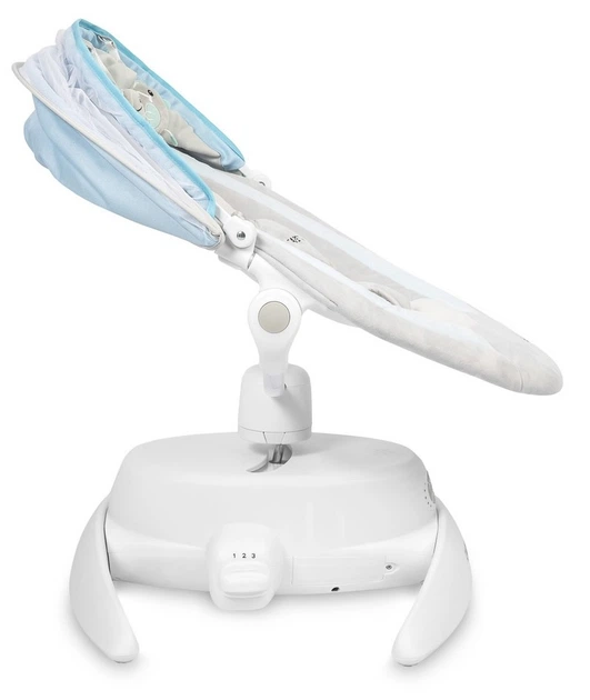 Leżaczek-bujaczek elektryczny 2w1 Caretero Opti Blue (5903076399618) - Zdjęcie 5 Leżaczek-bujaczek elektryczny 2w1 Caretero Opti Blue (5903076399618) - obraz 5