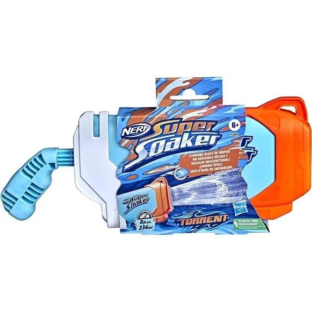 Водяний бластер Nerf Super Soaker Torrent 236 мл - зображення 3