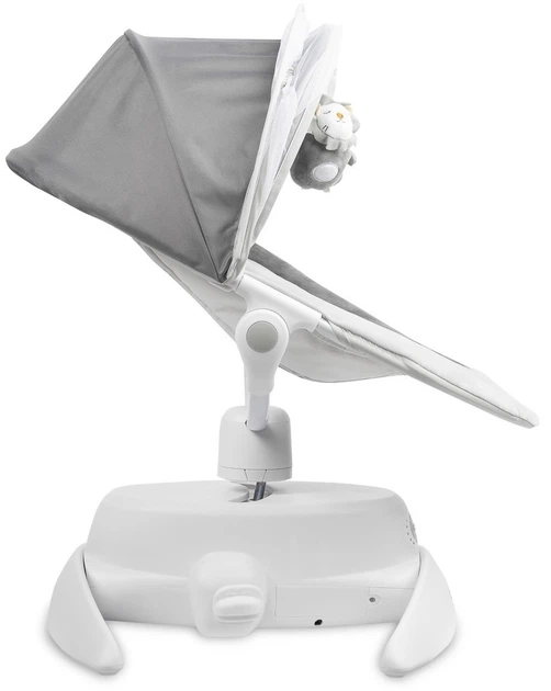 Leżaczek-bujaczek elektryczny 2w1 Caretero Opti Grey (5908310396125) - Zdjęcie 5 Leżaczek-bujaczek elektryczny 2w1 Caretero Opti Grey (5908310396125) - obraz 5