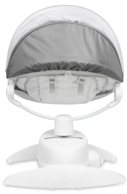 Leżaczek-bujaczek elektryczny 2w1 Caretero Opti Grey (5908310396125) - Zdjęcie 8 Leżaczek-bujaczek elektryczny 2w1 Caretero Opti Grey (5908310396125) - obraz 8