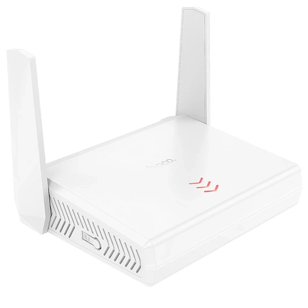 Маршрутизатор (роутер) Hoco HI36 WiFi4 300Mbs White - зображення 4