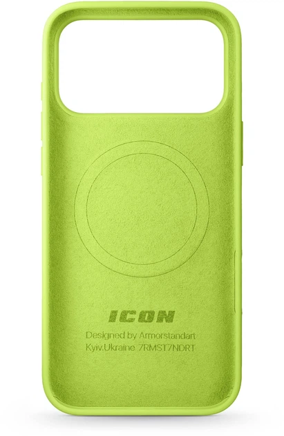 Чехол для смартфона ArmorStandart ICON2 MagCase для Apple iPhone 17 Pro Max Neon Yellow (ARM88994) - изображение 2
