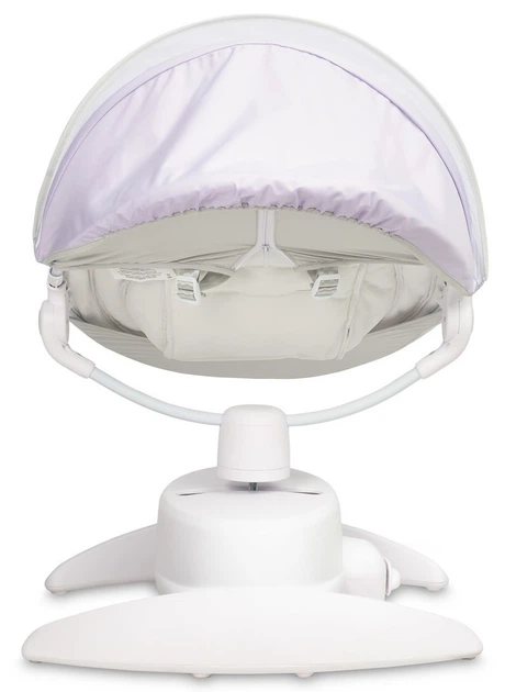 Leżaczek-bujaczek elektryczny 2w1 Caretero Opti Pink (5908310396156) - obraz 8