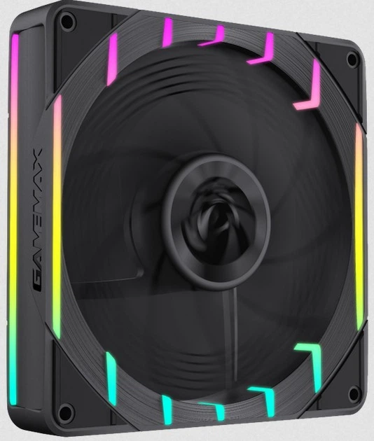 Накладка для вентилятора GameMax TORNADO T14 ARGB-R Black - зображення 5