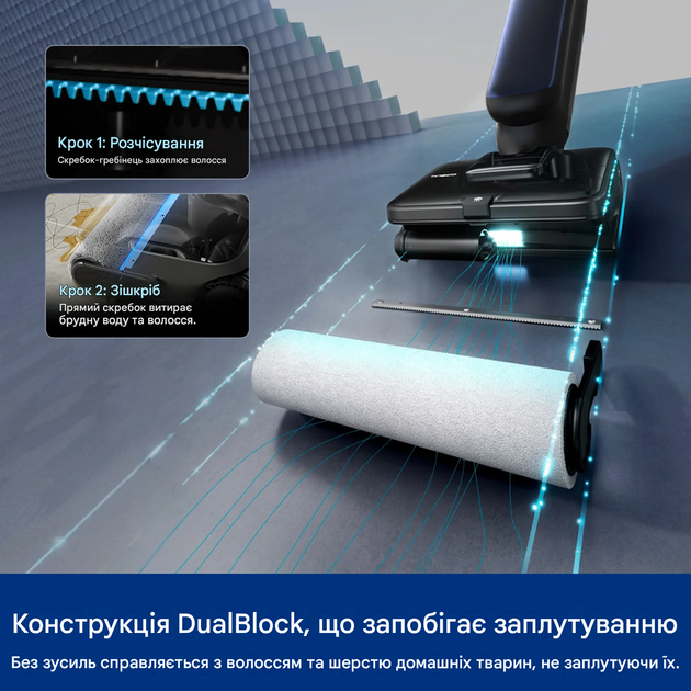 Пилосос для вологого та сухого прибирання Tineco FLOOR ONE Station S9 Artist - Фото 5 Пилосос для вологого та сухого прибирання Tineco FLOOR ONE Station S9 Artist - изображение 5