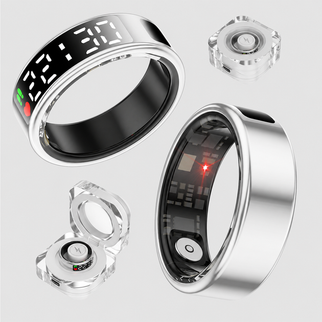 Смарт-кольцо Inspire HSR08 Silver Размер 9 (HSR08-9-silver) - Фото 2 Смарт-кольцо Inspire HSR08 Silver Размер 9 (HSR08-9-silver) - изображение 2