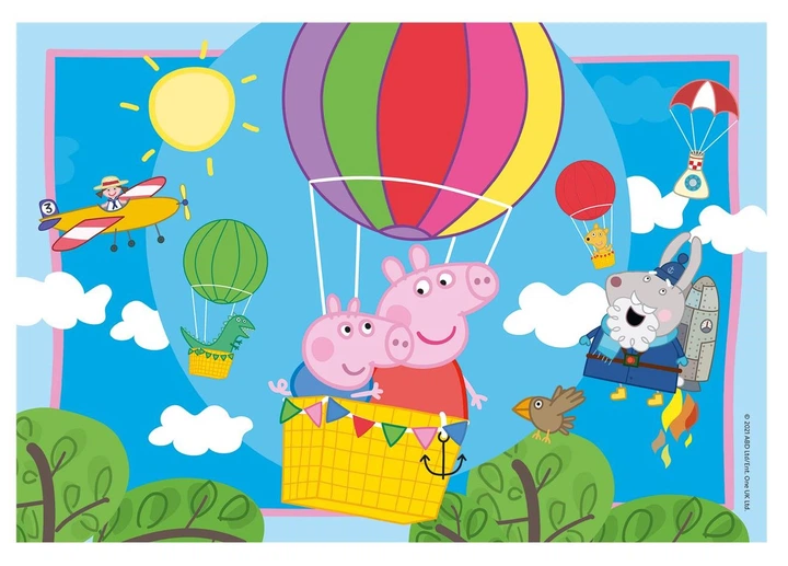 Пазли Ravensburger Свинка Пеппа – Пригоди Пеппи 24 елементи (05574) (4005556055746) - зображення 3