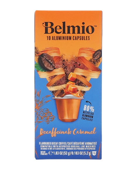 Кофе в капсулах Nespresso Belmio Decaffeinato Caramel 10 шт - изображение 2
