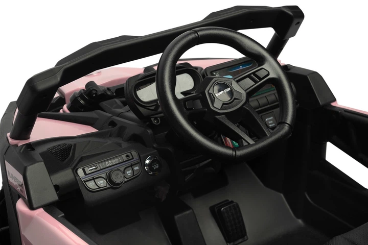 Pojazd akumulatorowy buggy Toyz Maverick Pink (5908310399676) - obraz 8
