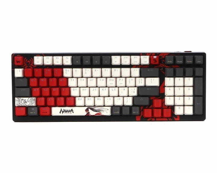 Клавіатура бездротова A4Tech Bloody WS98 Wireless/Bluetooth/USB Naraka (4711421001106) - зображення 2
