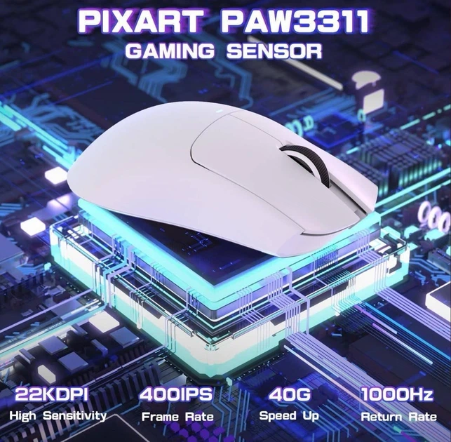 Мишка Attack Shark X11 SE - Фото 4 Мишка Attack Shark X11 SE - зображення 4