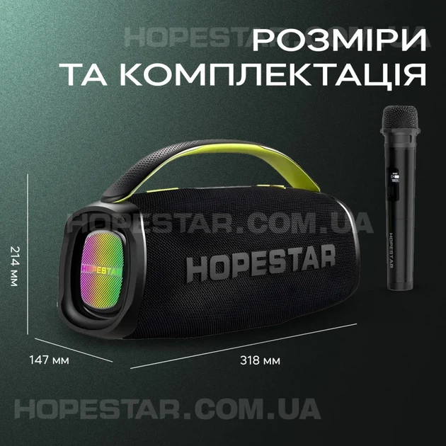 Колонка BT Hopestar A40 (80W) (Black) - изображение 4