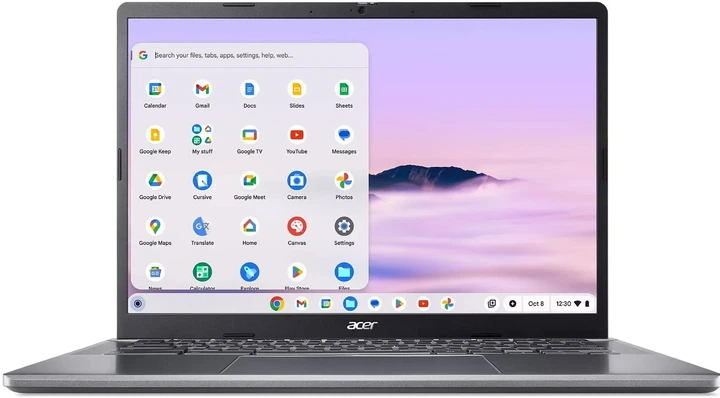 Ноутбук 14" Acer Chromebook Plus 514 (CB514-3H-R165) AMD Ryzen 3 7320C RAM 8GB eMMC 128GB 12год батарея ChromeOS (UKR) (101605735) - изображение 3