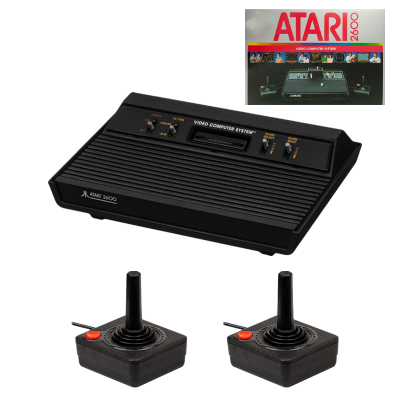 Консоль Atari 2600 Four Switch Darth Vader Black + Коробка Б/У - Фото 1 Консоль Atari 2600 Four Switch Darth Vader Black + Коробка Б/У - изображение 1